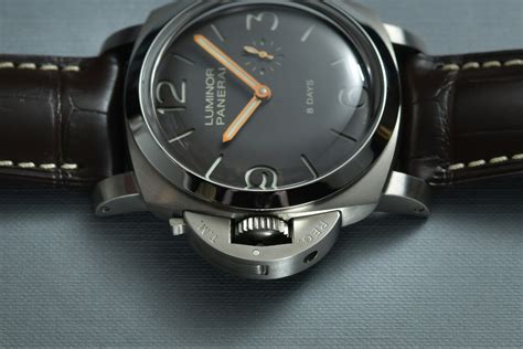 panerai ar|TimeZone : Industry News » Officine Panerai Luminor Destro 8 Days.